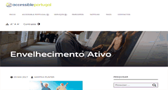 Desktop Screenshot of accessibleportugal.com